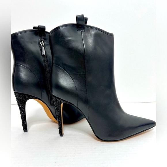 Karl Lagerfeld Shoes - Karl Lagerfeld Rhinestone Heel Booties